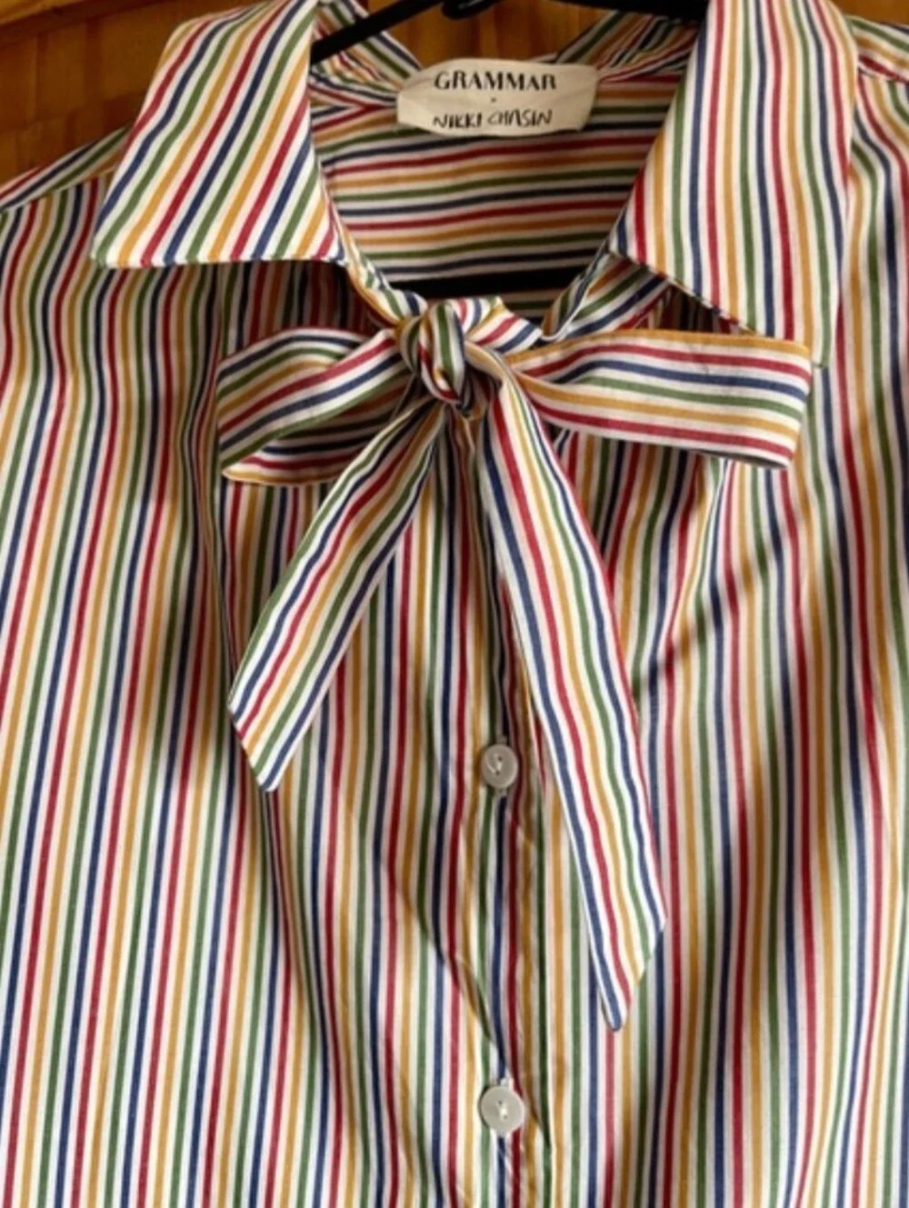 Grammar NYC X Nikki Chasin Preposition Shirt - Picture 3 of 4
